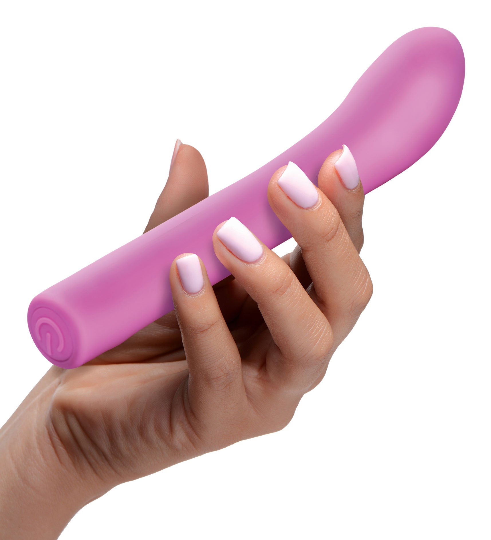 5 Star 9x Come-Hither G-Spot Silicone Vibrator - Pink - Not Very Vanilla