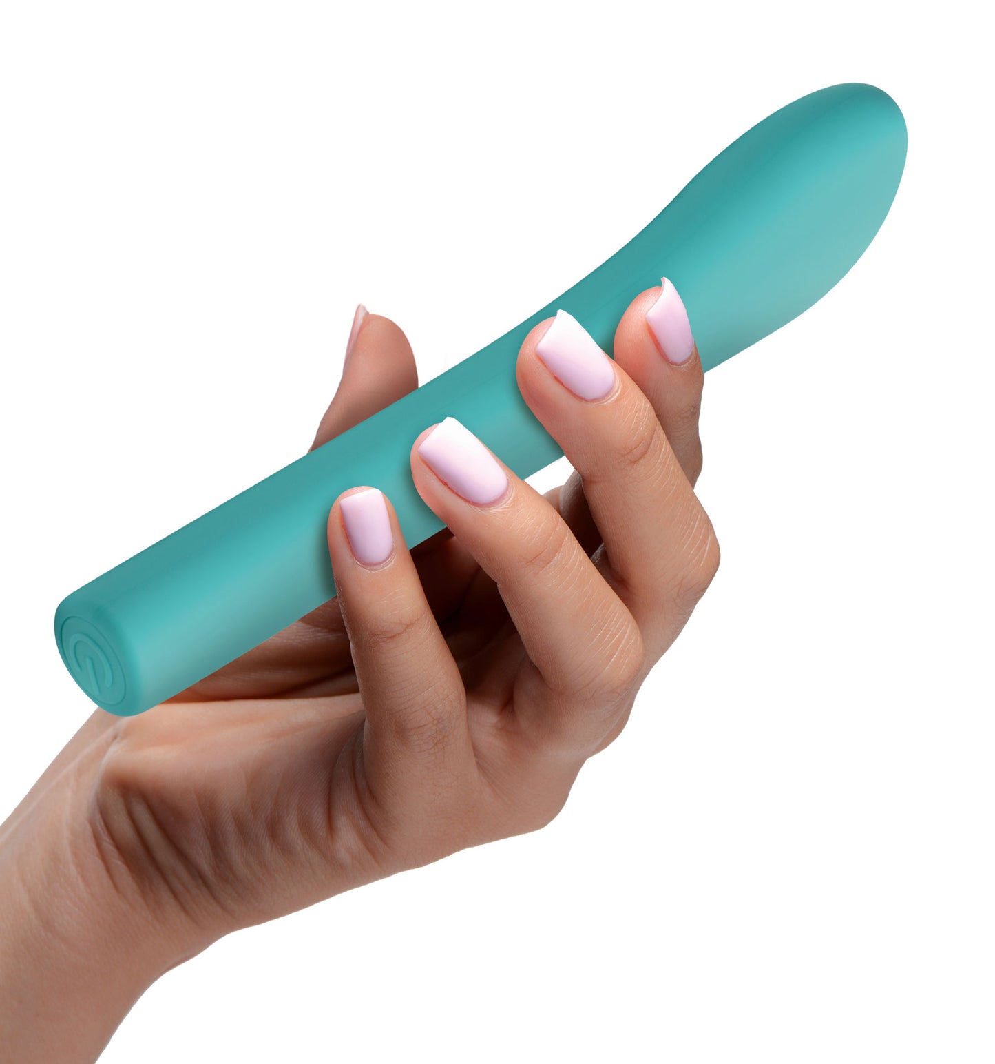 5 Star 9x Come-Hither G-Spot Silicone Vibrator - Teal - Not Very Vanilla