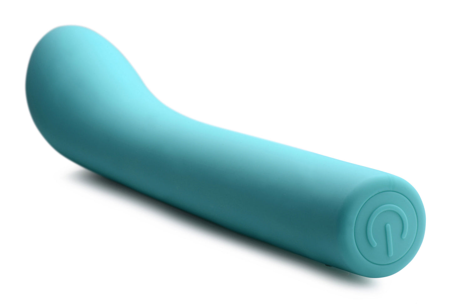 5 Star 9x Come-Hither G-Spot Silicone Vibrator - Teal - Not Very Vanilla