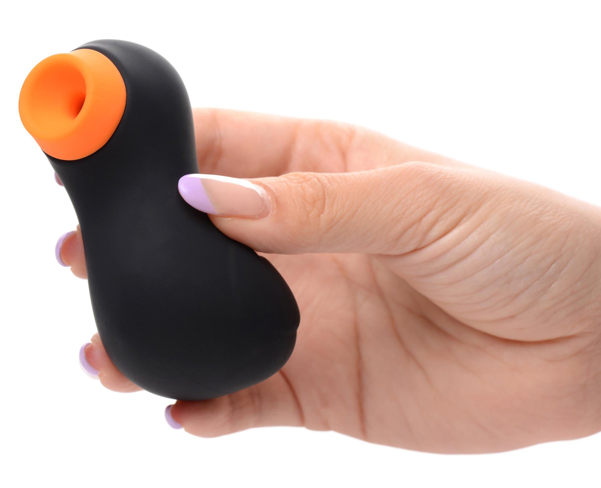 Sucky Ducky Silicone Clitoral Stimulator - Black - Not Very Vanilla