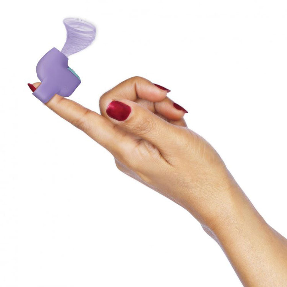 Shegasm Mini 12x Mini Silicone Clit Stimulator - Purple - Not Very Vanilla