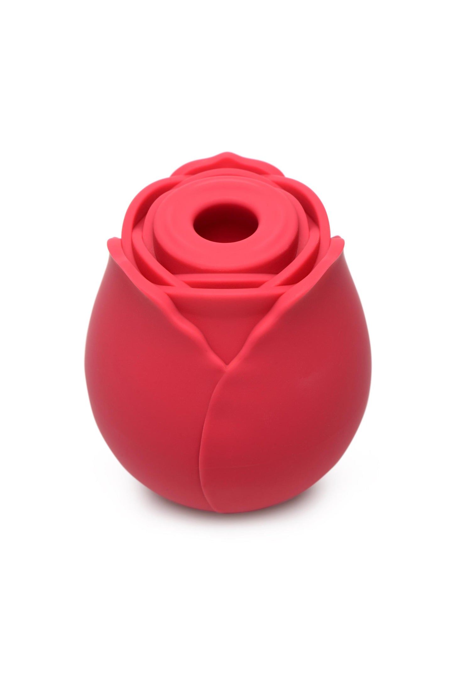 Inmi - Bloomgasm Wild Rose Silicone Suction Stimulator - Red - Not Very Vanilla