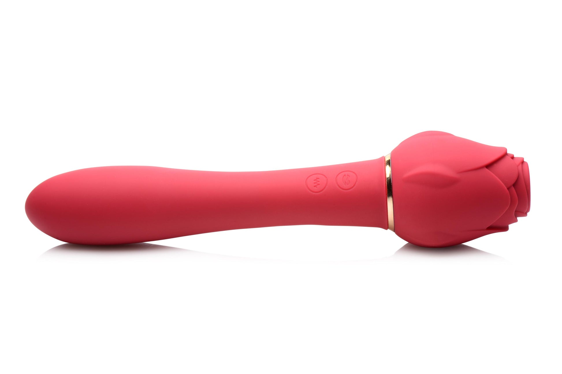 Bloomgasm - Sweet Heart Rose 5x Suction Rose and 10x Vibrator - Pink - Not Very Vanilla