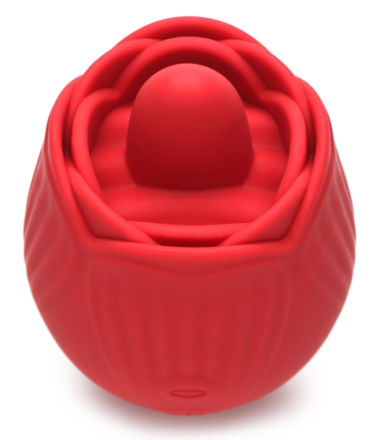 Bloomgasm - French Rose Licking and Vibrating Stimulator - Red - Not Very Vanilla