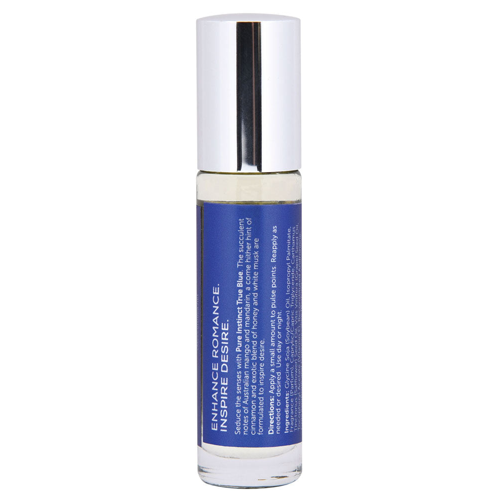 Pure Instinct Pheromone Fragrance Oil True Blue - Roll on 10.2 ml | 0.34 Fl. Oz - Not Very Vanilla