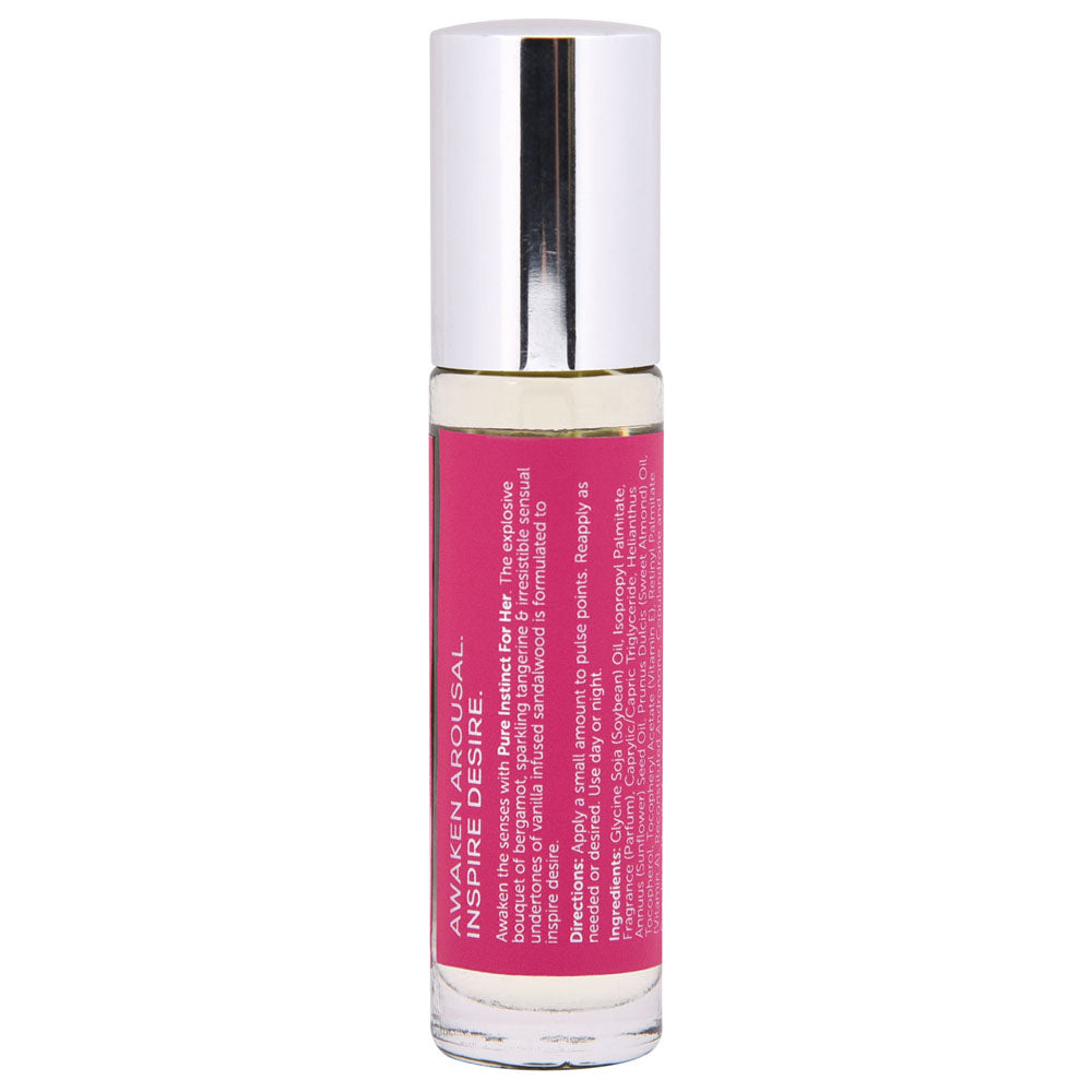 Pure Instinct Pheromone Perfume Oil for Her - Roll on 10.2 ml | 0.34 Fl. Oz - Not Very Vanilla