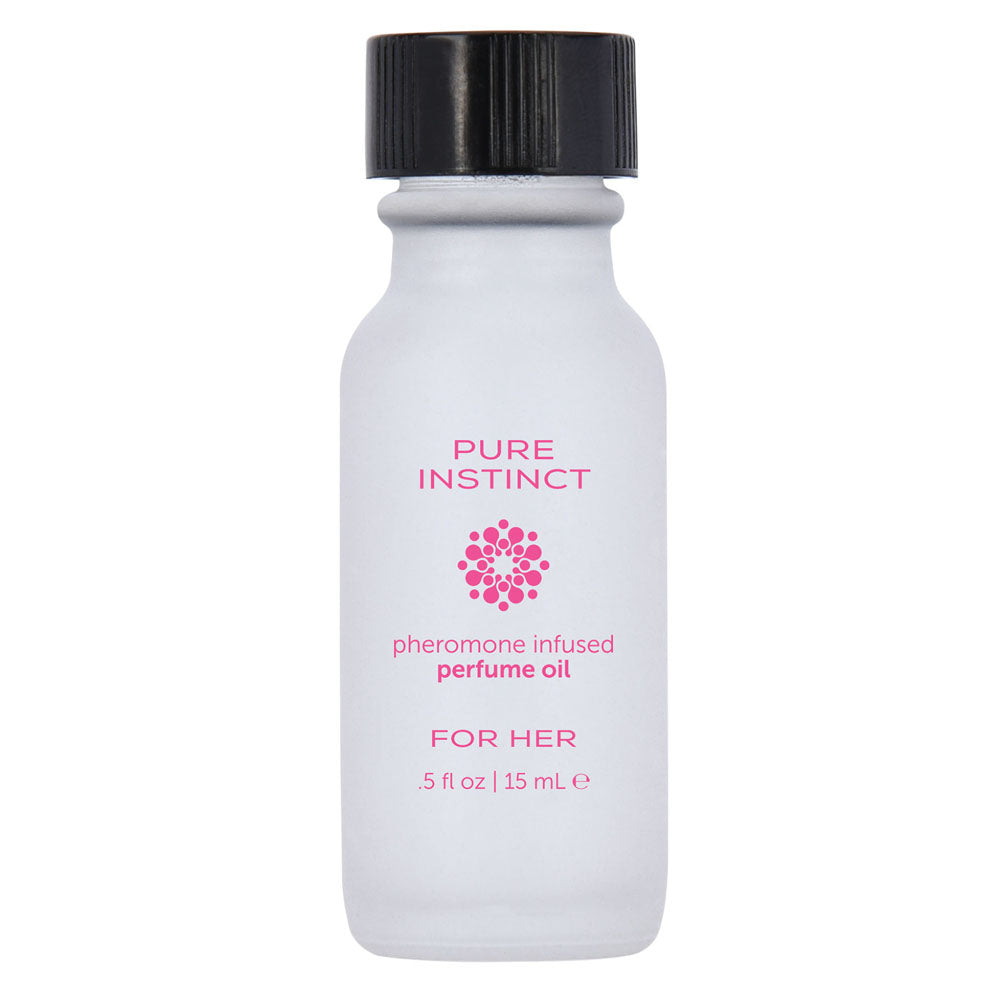 Pure Instinct Pheromone Perfume Oil for Her 15 ml | 0.5 Fl. Oz - Not Very Vanilla