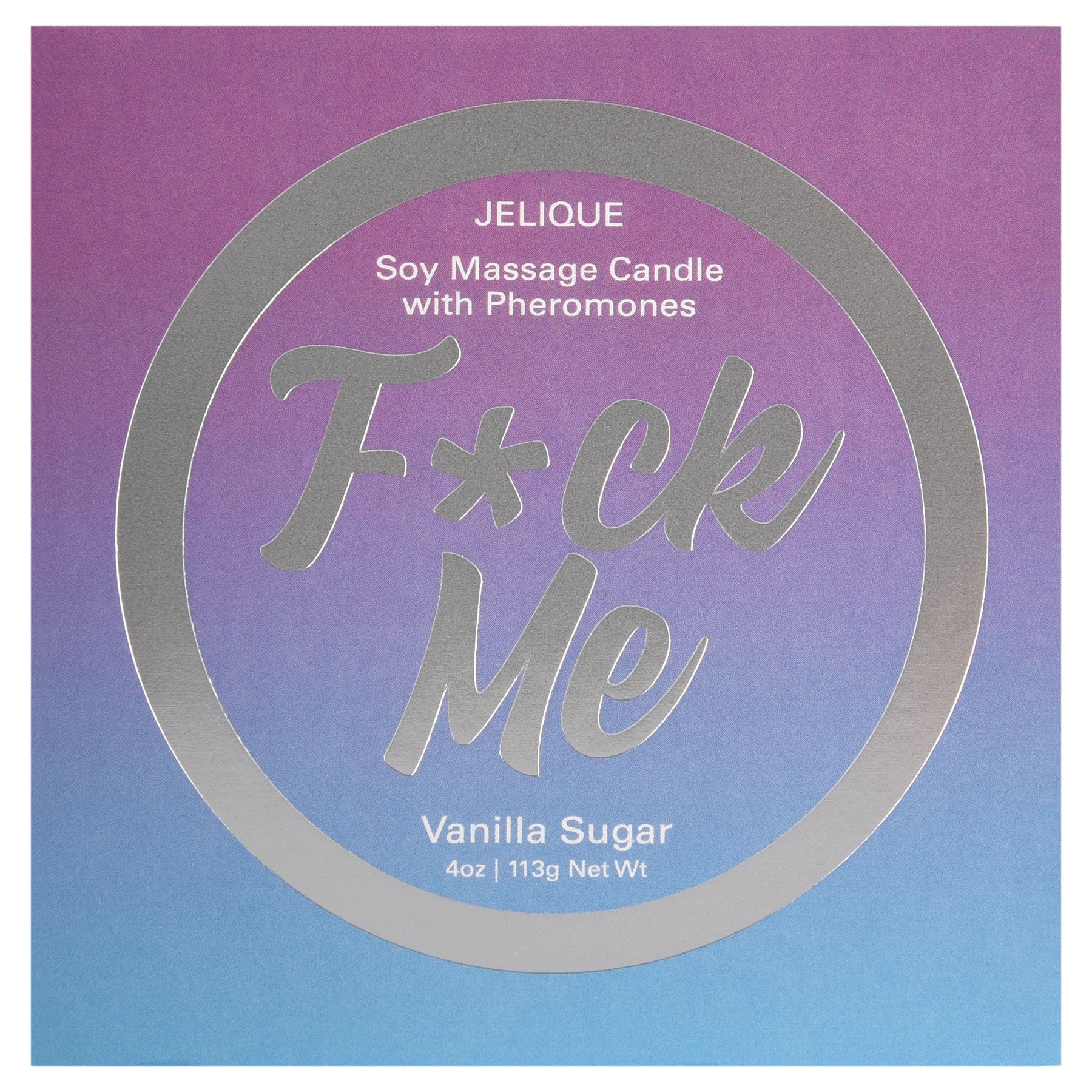 Mood Candle - Fuck Me - Vanilla Sugar - 4 Oz. Jar - Not Very Vanilla