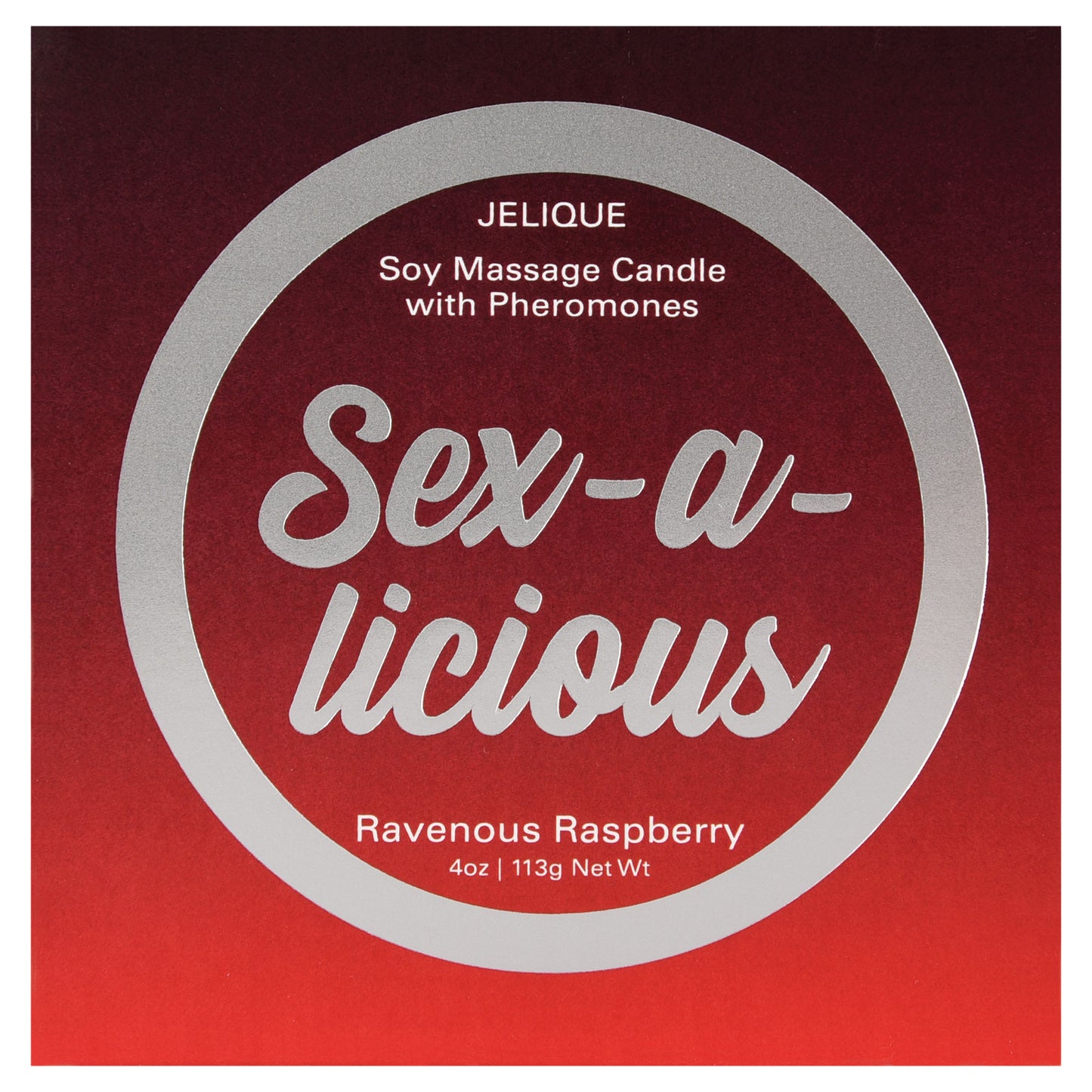 Mood Candle - Sex-a-Licious - Ravenous Raspberry - 4 Oz. Jar - Not Very Vanilla