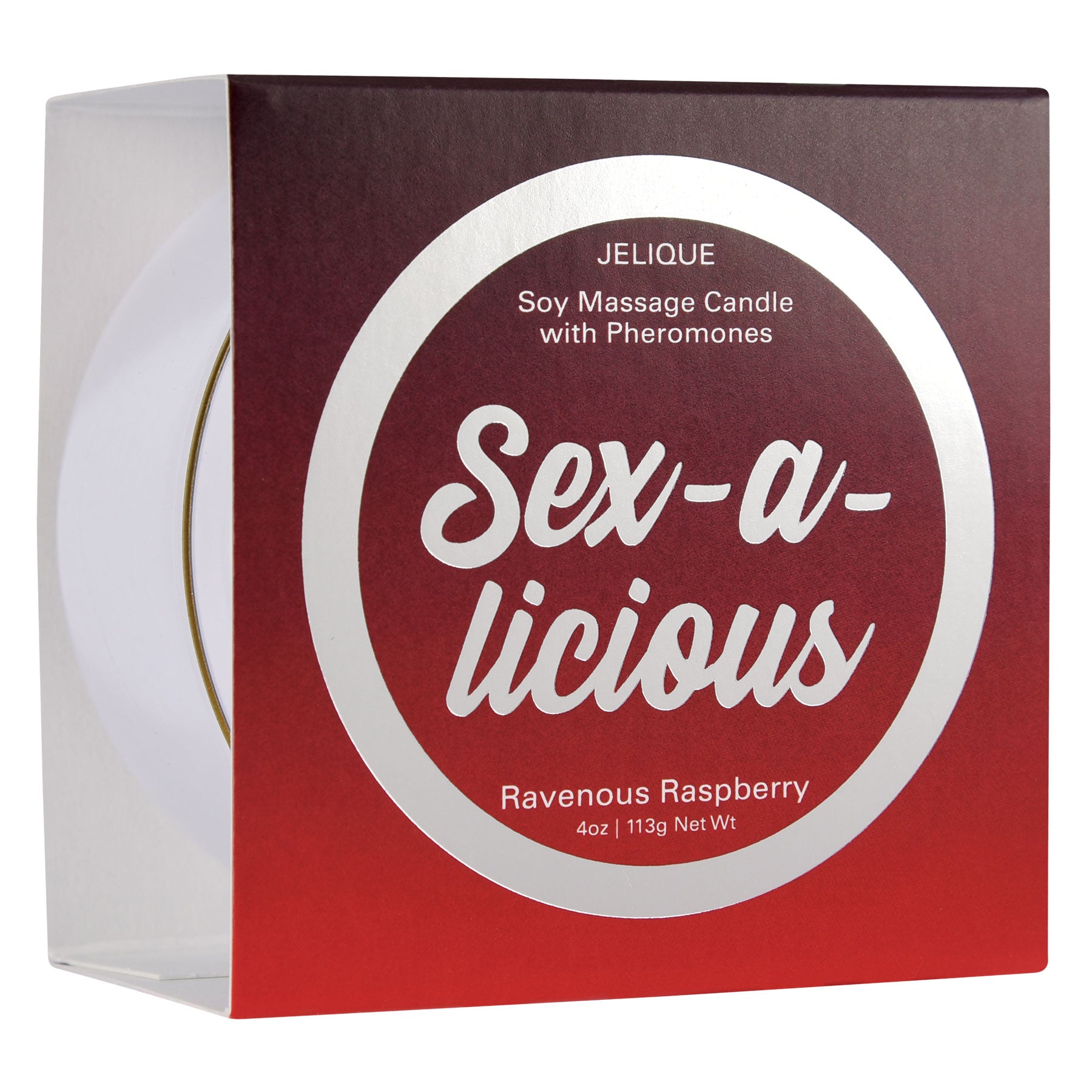 Mood Candle - Sex-a-Licious - Ravenous Raspberry - 4 Oz. Jar - Not Very Vanilla