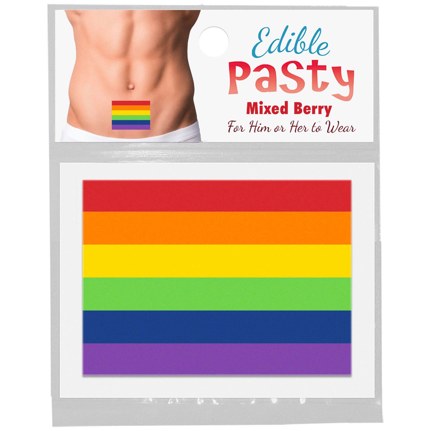 Rainbow Pride Pasty - Not Very Vanilla