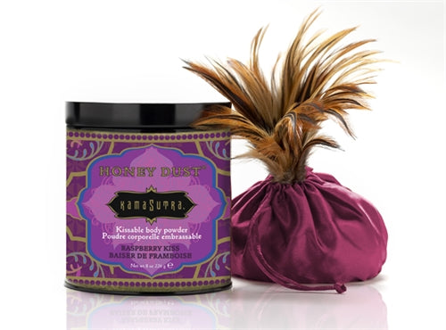 Honey Dust Body Powder - Raspberry Kiss - 8 Oz. - Not Very Vanilla