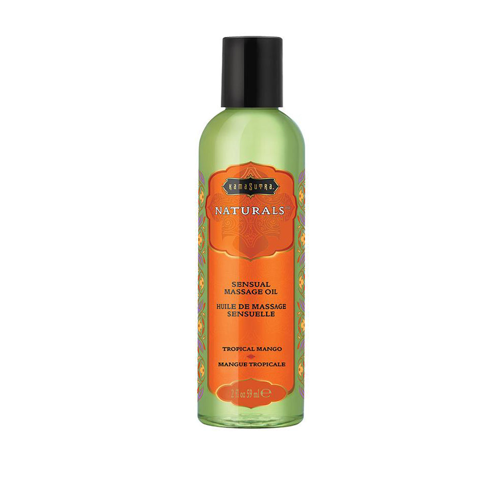 Naturals Massage Oil - Tropical Mango - 2 Fl Oz (59 ml) - Not Very Vanilla