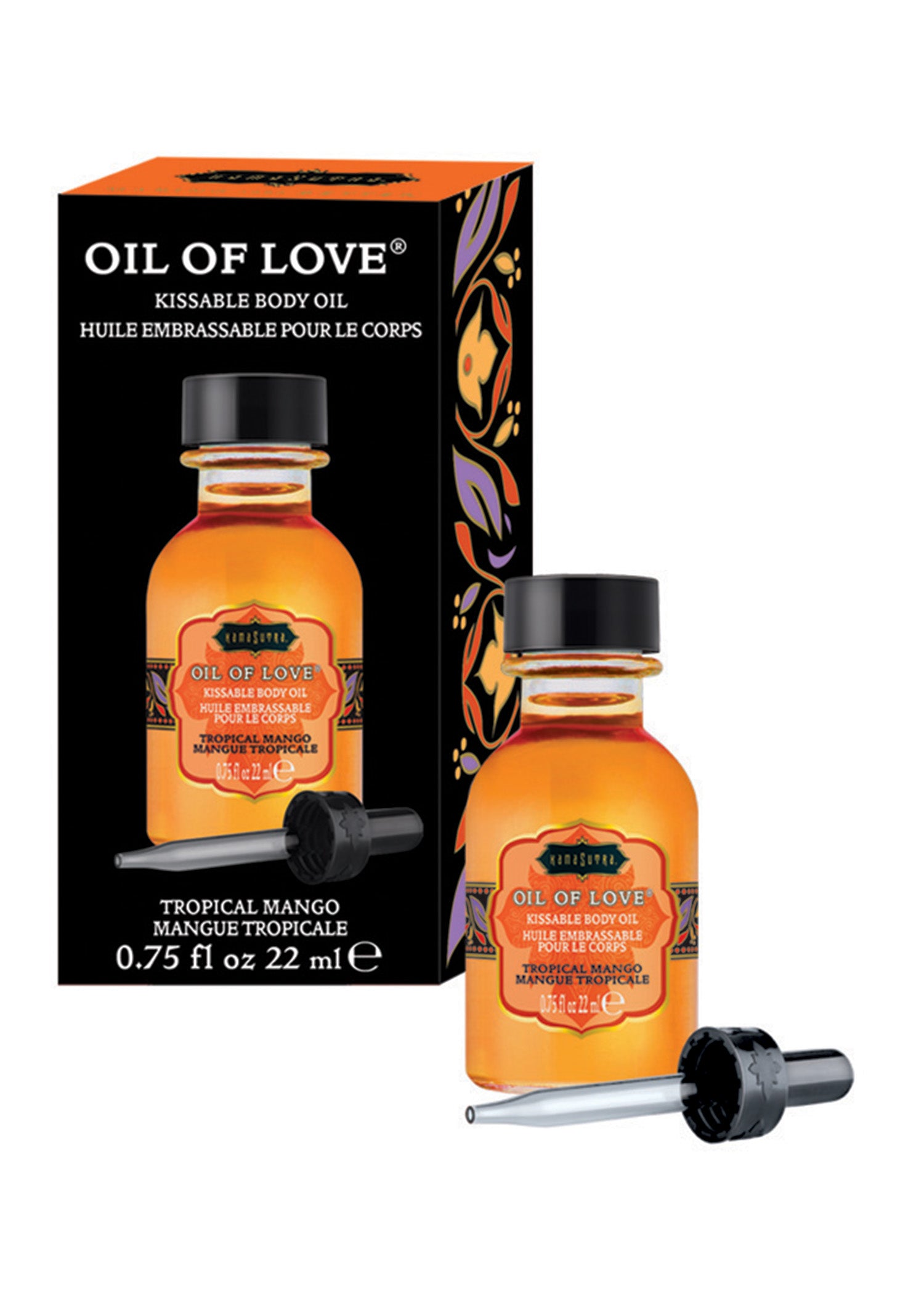 Oil of Love - Tropical Mango - 0.75 Fl. Oz. / 22 ml - Not Very Vanilla