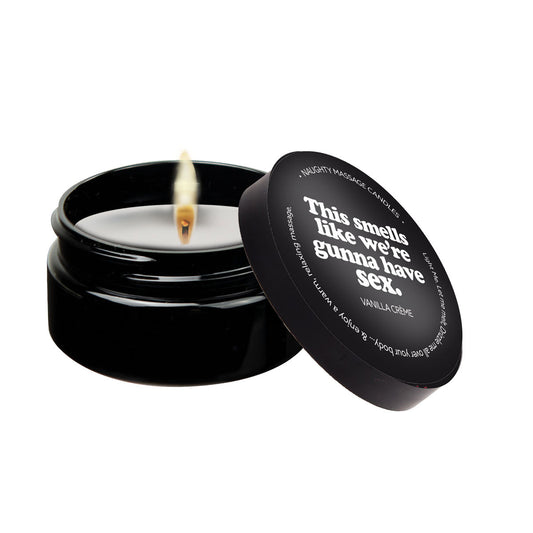 This Smells Like We're Gunna Have Sex - Massage Candle - 2 Oz - Not Very Vanilla