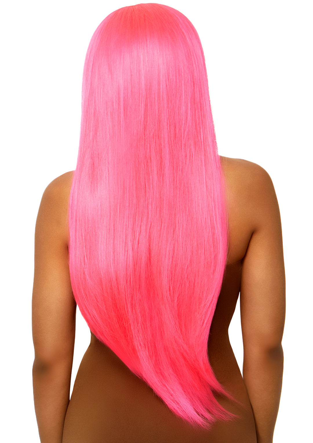 Long Straight Wig 33 Inch - Pink - Not Very Vanilla