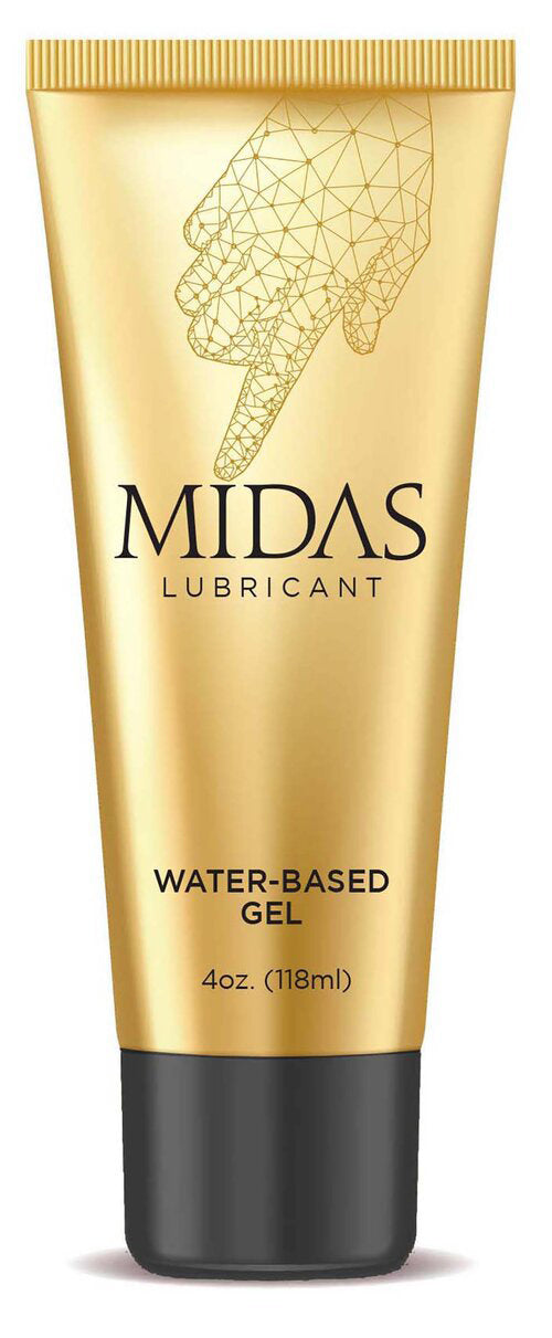 Midas Lubricant - Water-Based Gel - 4 Fl. Oz. - Not Very Vanilla