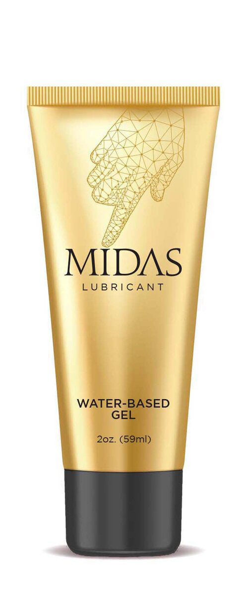 Midas Lubricant - Water-Based Gel - 2 Fl. Oz. - Not Very Vanilla