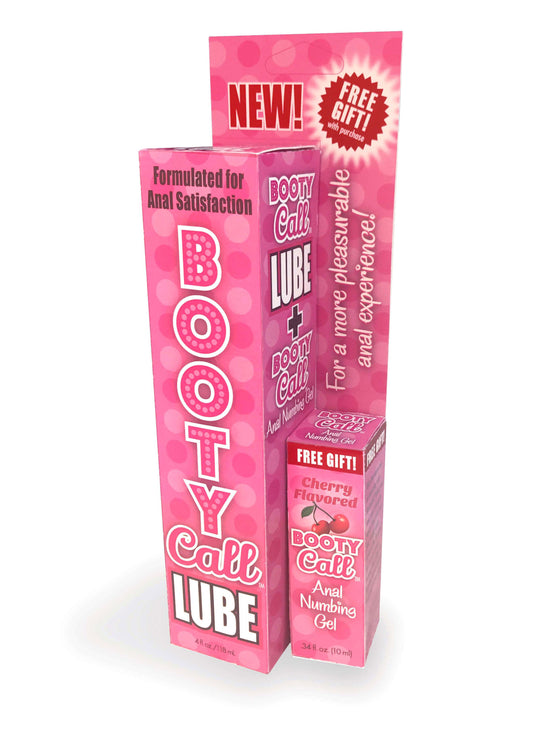 Booty Call Lube Duo 4 Oz - Not Very Vanilla