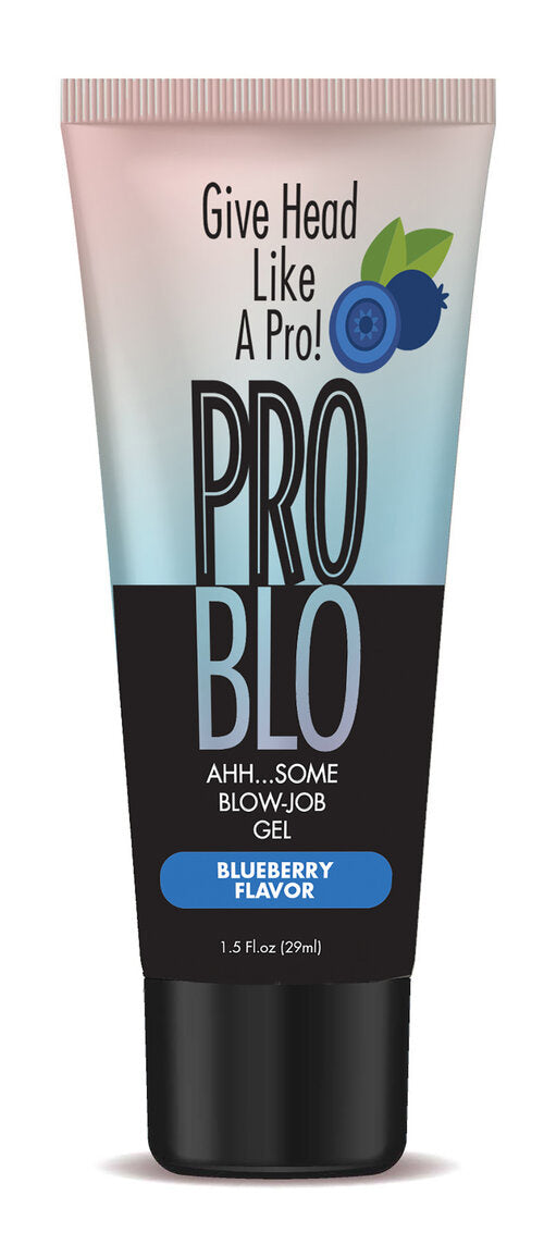 Problo Ahh...some Blow-Job Gel - Blueberry - 1.5 Fl. Oz. - Not Very Vanilla