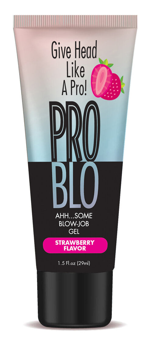 Problo Ahh...some Blow-Job Gel - Strawberry - 1.5 Fl. Oz. - Not Very Vanilla