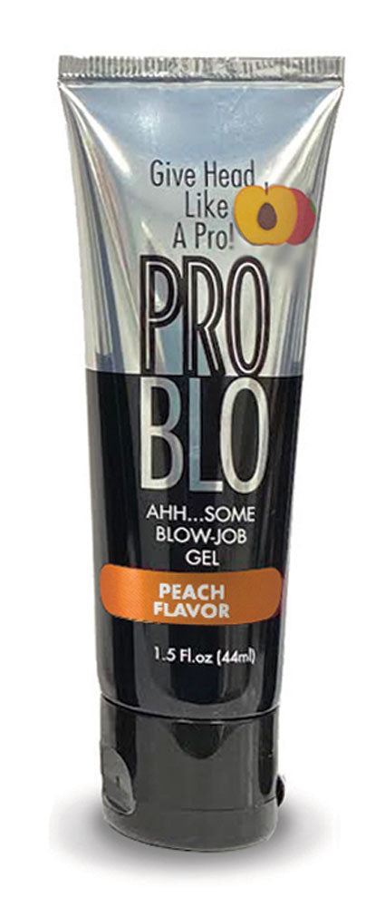 Problow - Oral Pleasure Gel - Peach - Not Very Vanilla