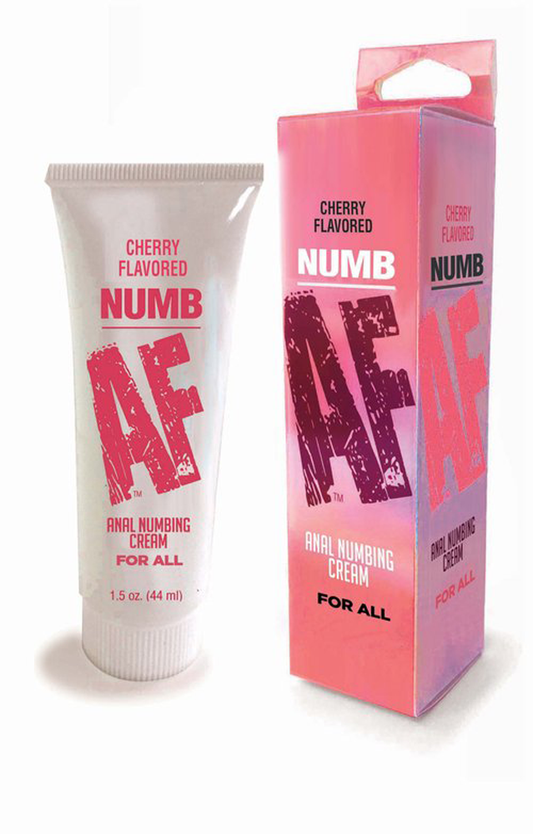 Numb Af - Anal Desensitizer Gel - Cherry - 1.5 Fl Oz - Not Very Vanilla