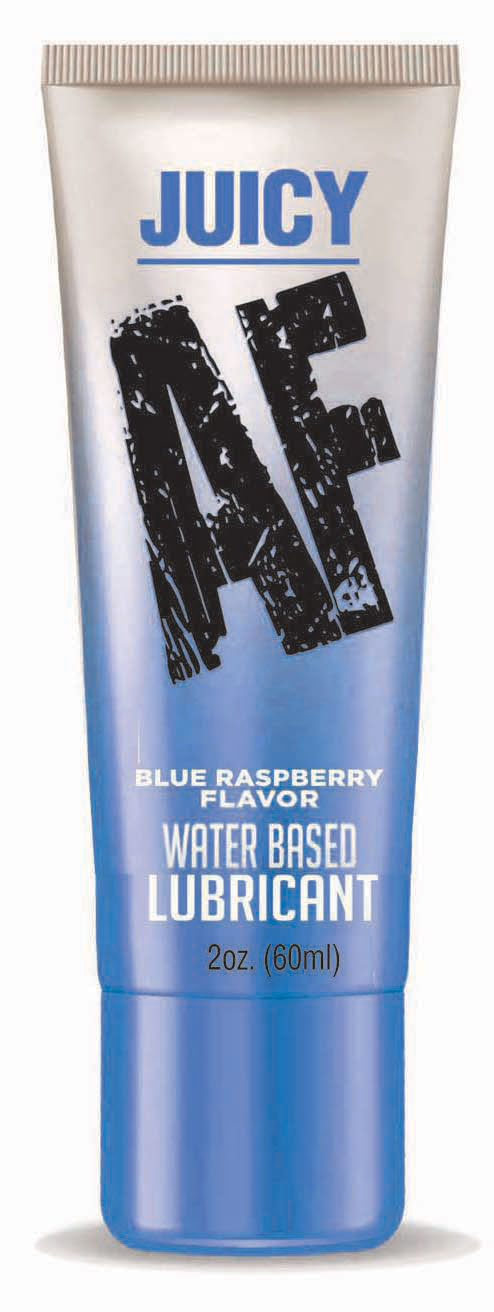 Juicy Af - Blueberry Water Based Lubricant - 2 Oz - Not Very Vanilla