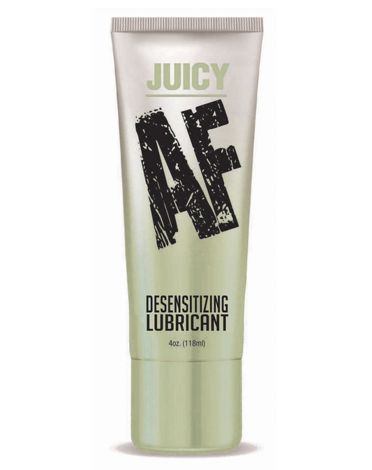 Juicy Af Desensitizing Gel Lube 4 Oz - Not Very Vanilla