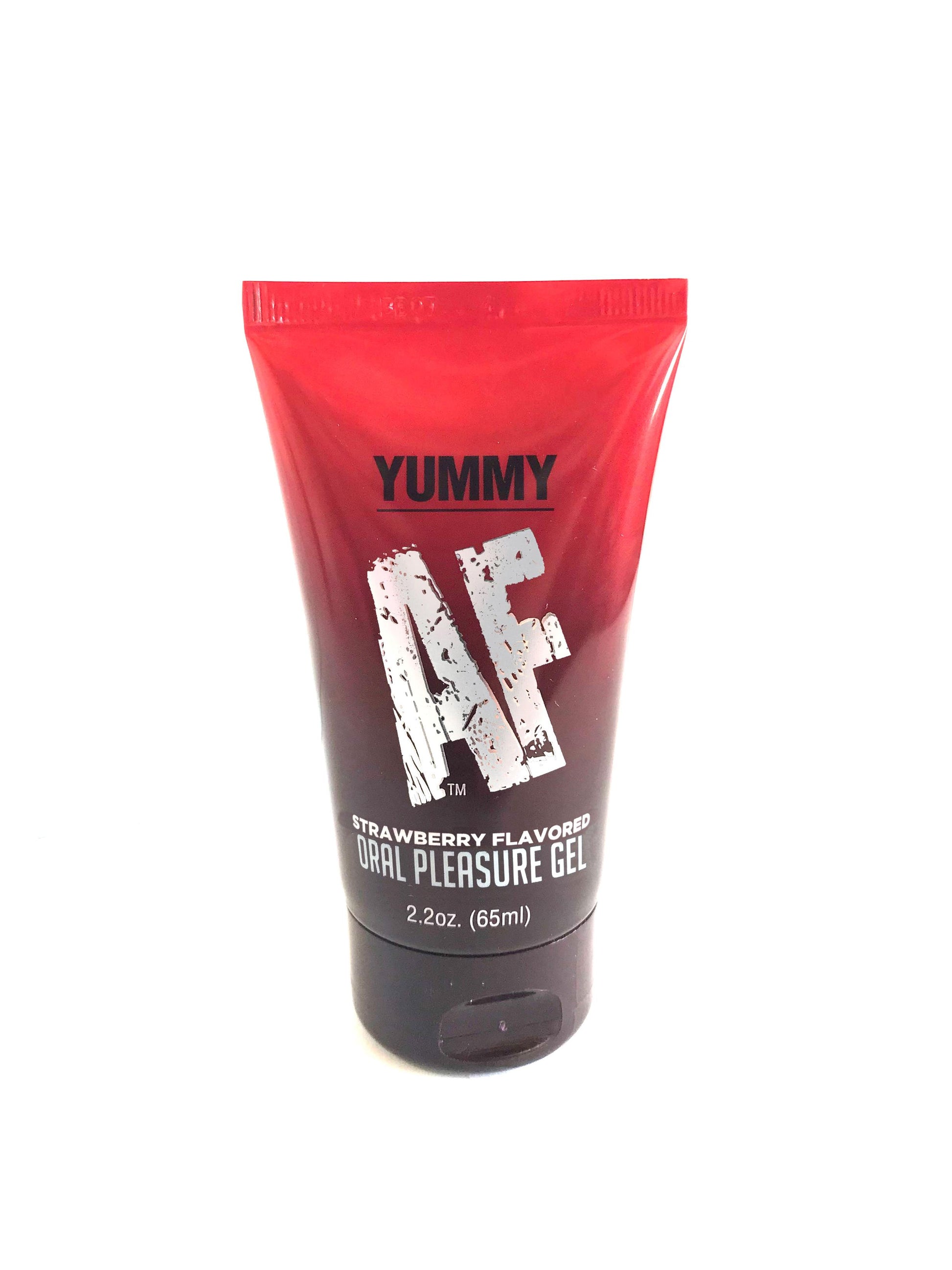 Yummy Af - Oral Pleasure Gel 2.2 Oz - Strawberry - Not Very Vanilla