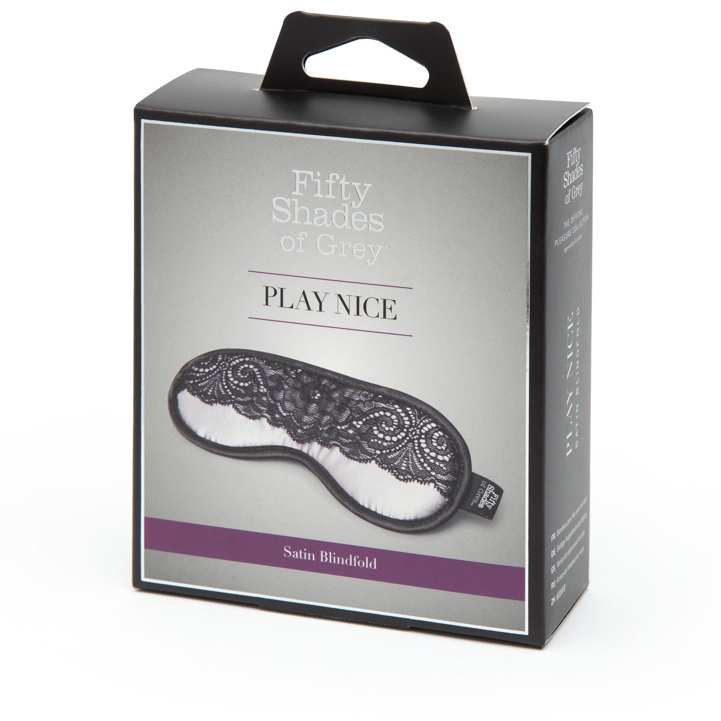 Fifty Shades of Grey Play Nice Satin Blindfold - Not Very Vanilla