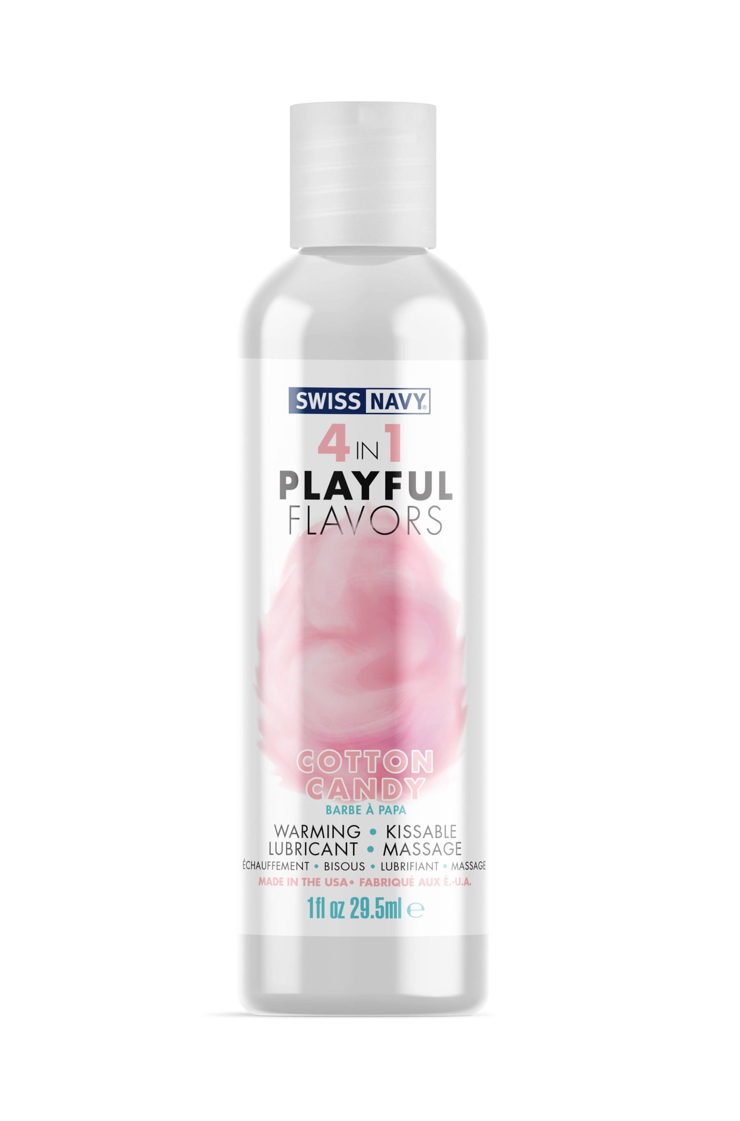 Swiss Navy 4-in-1 Playful Flavors - Cotton Candy 1 Oz - Not Very Vanilla