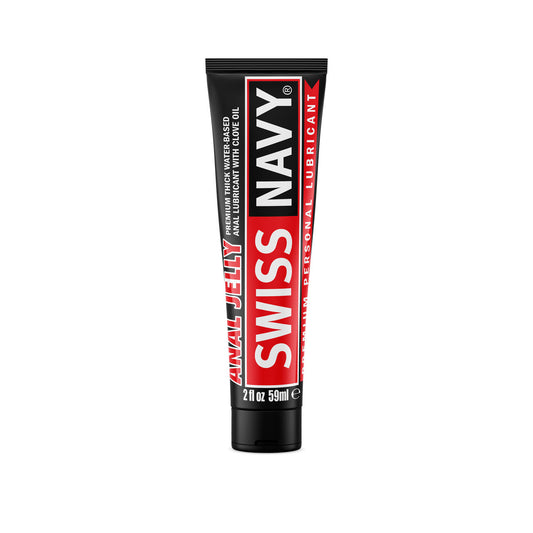 Swiss Navy Water Based Anal Jelly 2 Oz - Not Very Vanilla