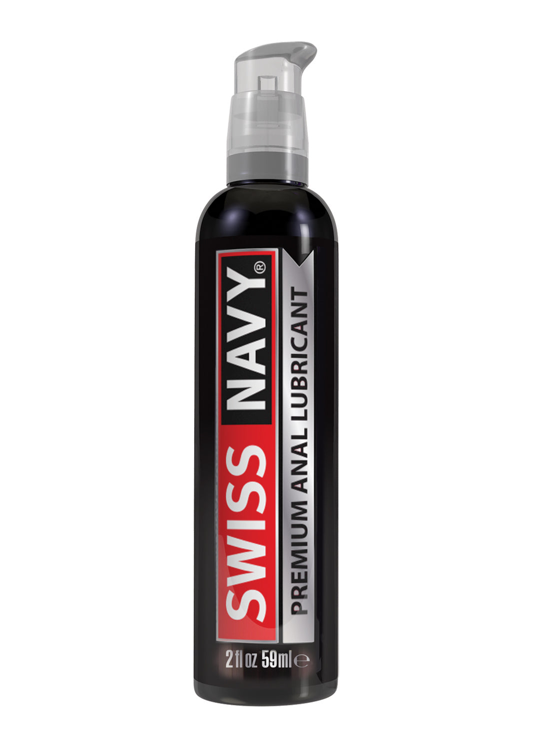 Swiss Navy Premium Silicone Anal Lubricant - 2 Oz. - Not Very Vanilla