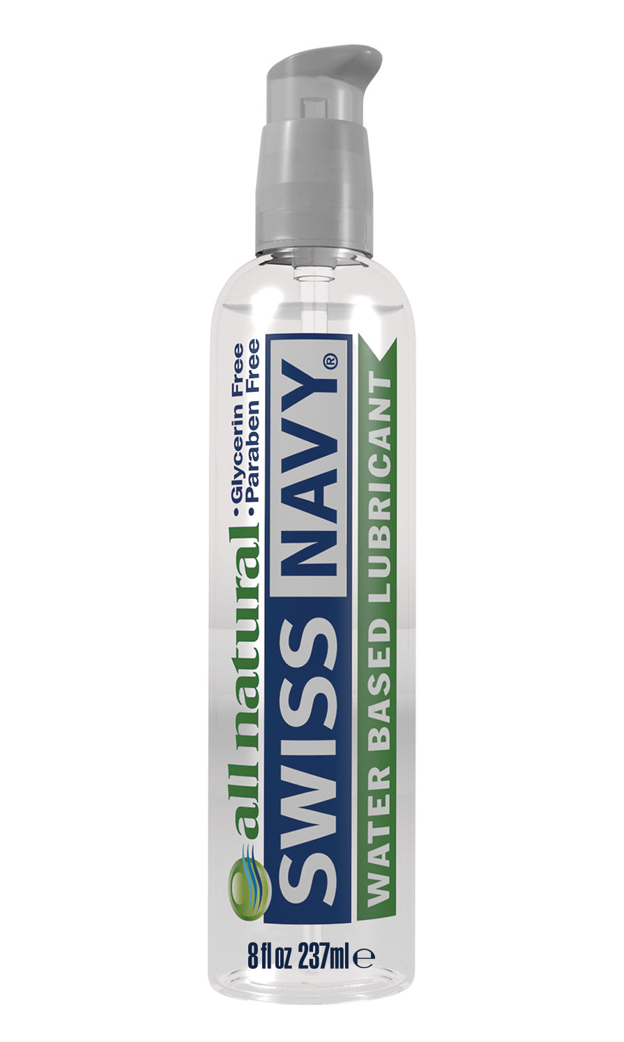 Swiss Navy Premium All Natural Lubricant - 8 Oz. - Not Very Vanilla