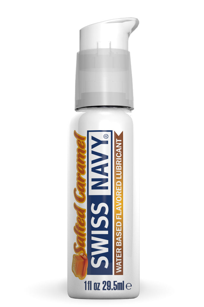 Swiss Navy Salted Caramel - 1 Fl. Oz. - Not Very Vanilla