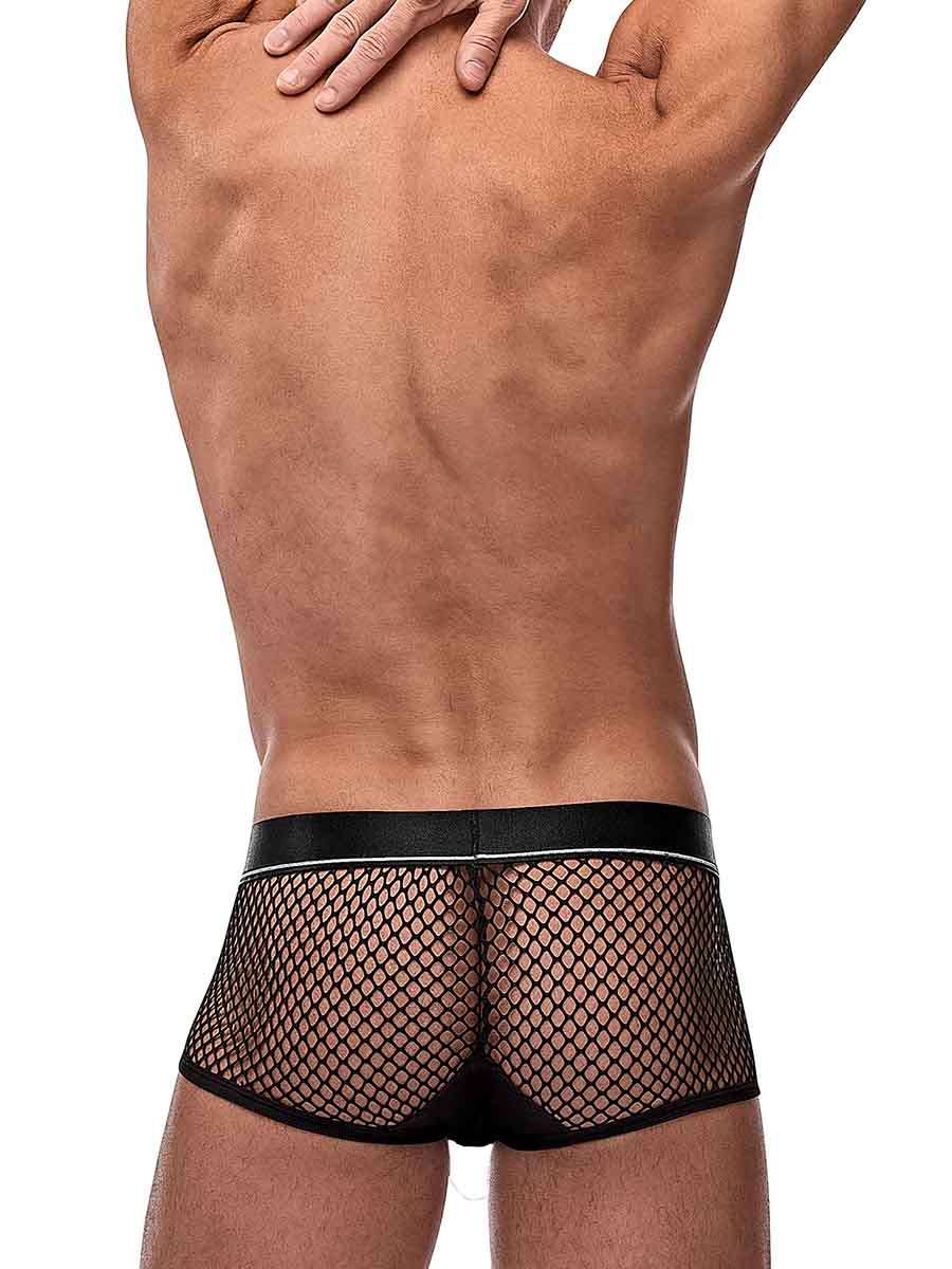 Cock Pit Net Mini Cock Ring Short - Large - Black - Not Very Vanilla