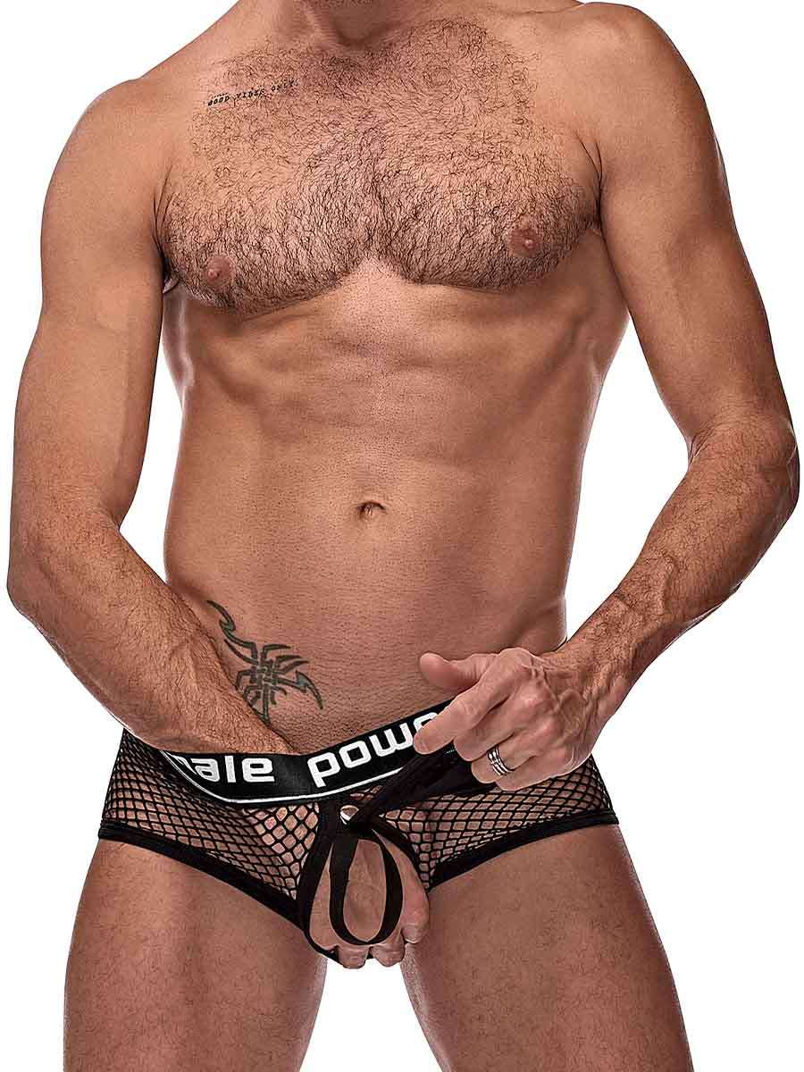 Cock Pit Net Mini Cock Ring Short - Medium Black - Not Very Vanilla