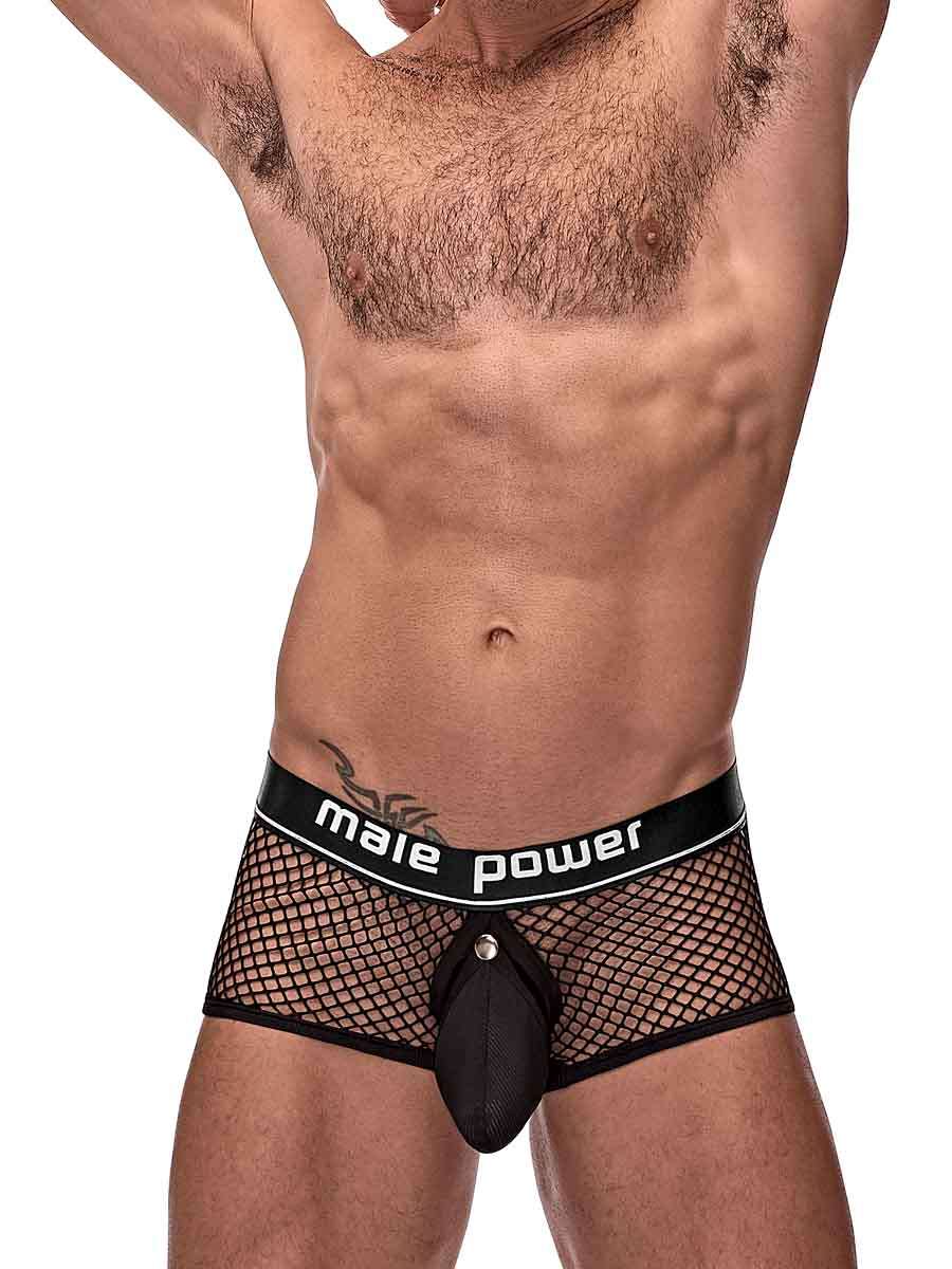 Cock Pit Net Mini Cock Ring Short - Medium Black - Not Very Vanilla