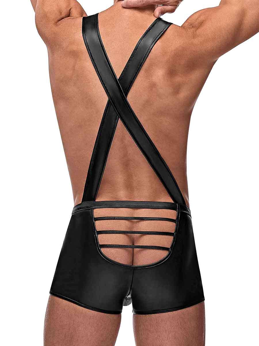 Cage Matte Cage Back Singlet - S/ M - Black - Not Very Vanilla