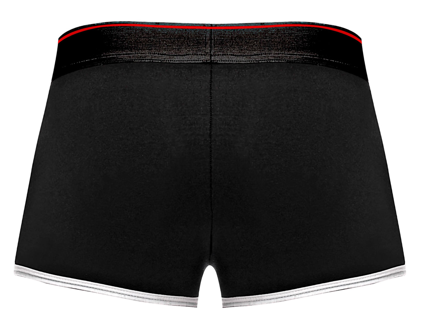 Retro Sport Panel Short - Large - Black/ Red - Not Very Vanilla