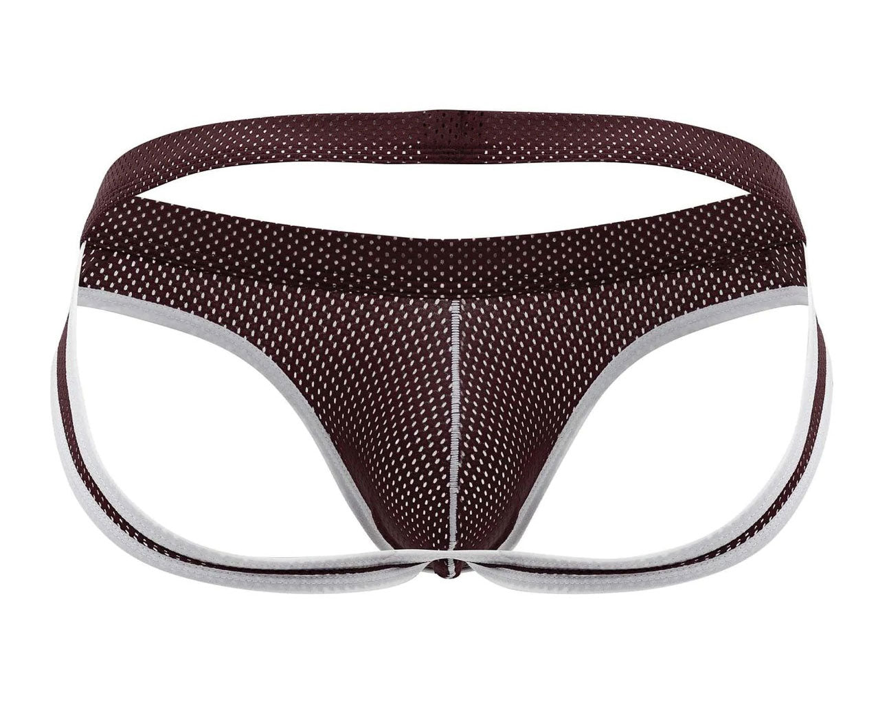 Sport Mesh Sport Jock - Large/x-Large - Burgundy - Not Very Vanilla