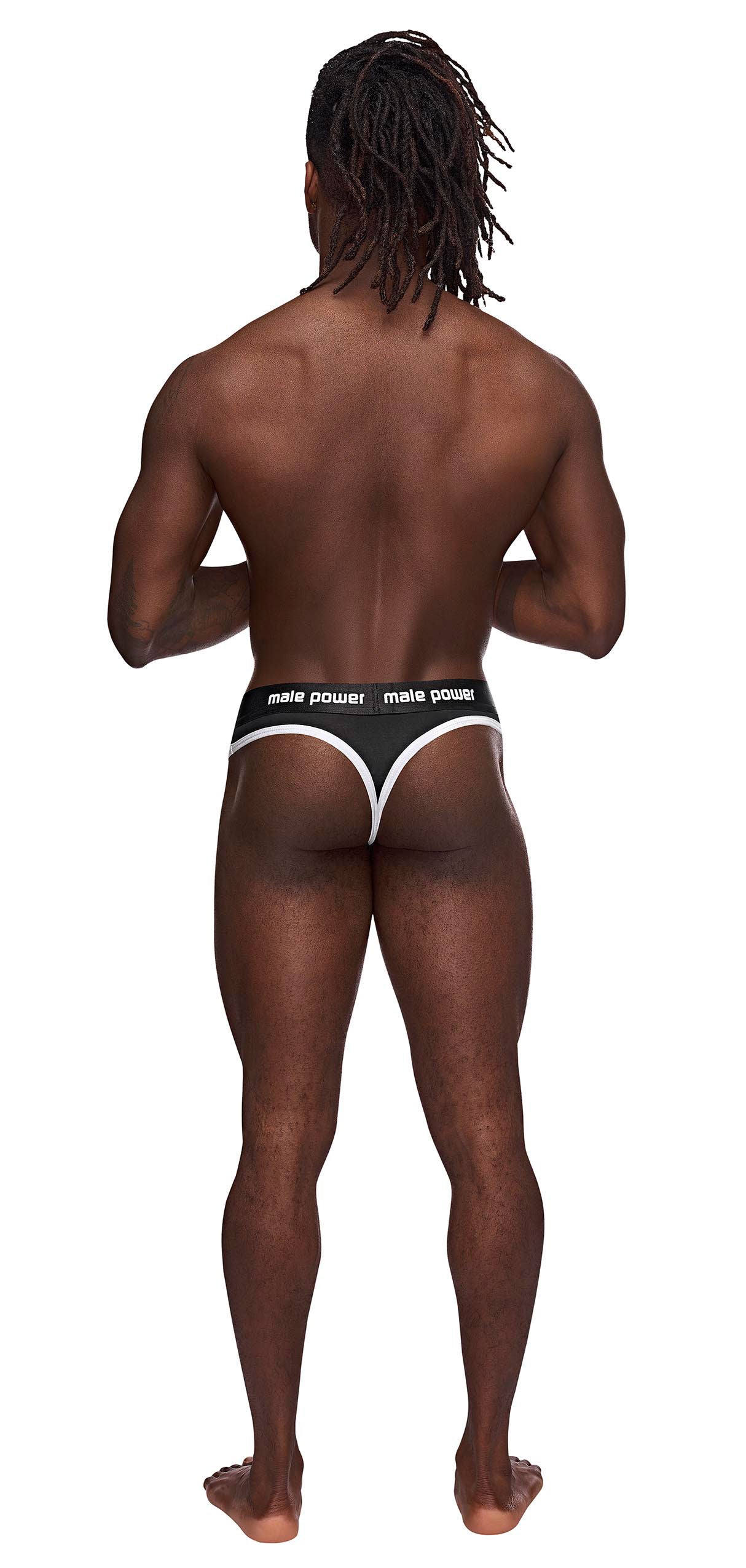 The Helmet Thong - Small/ Medium - Black - Not Very Vanilla