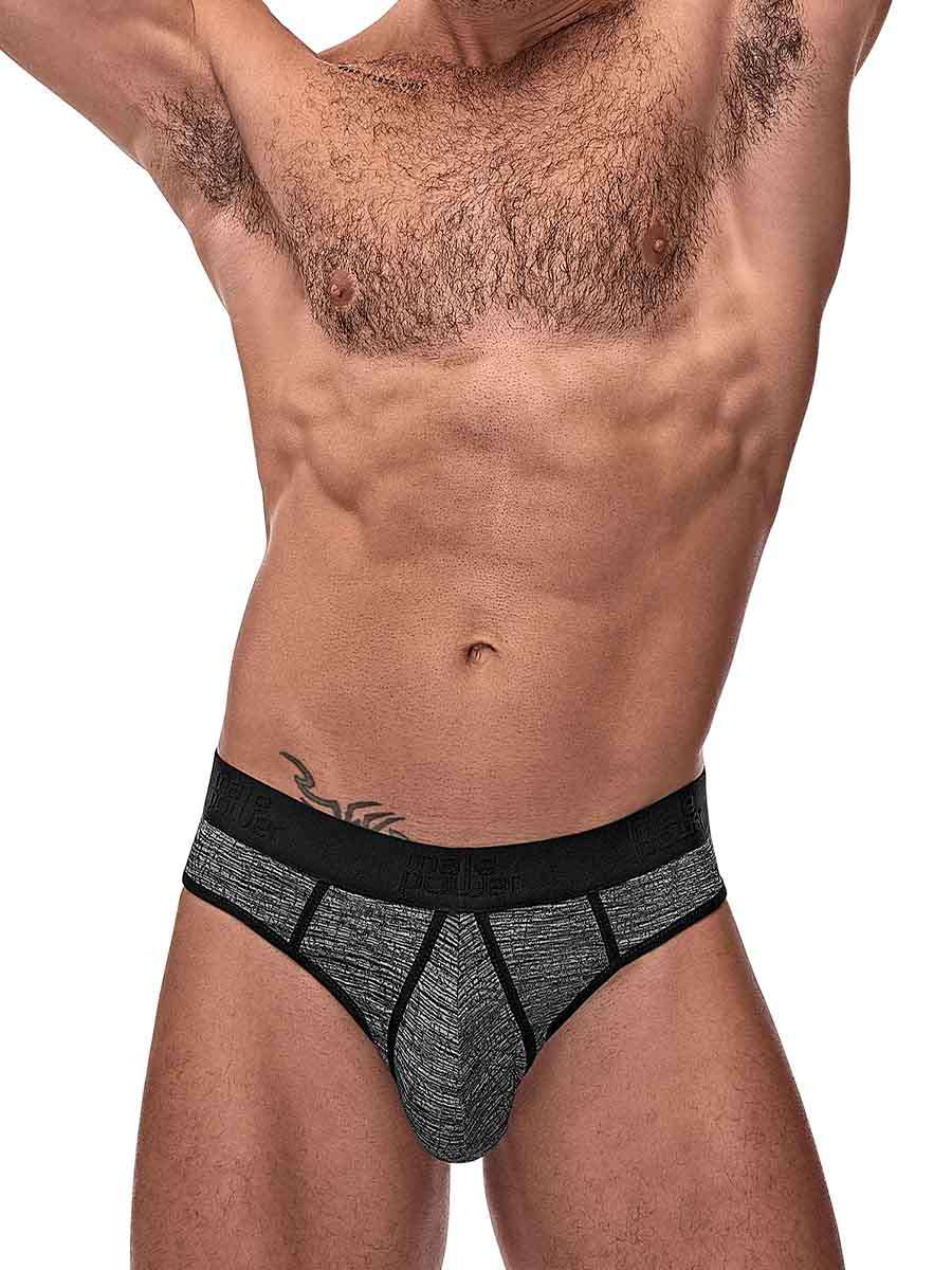 Peak Performance Sport Thong - L/ XL - Black and Grey - Not Very Vanilla