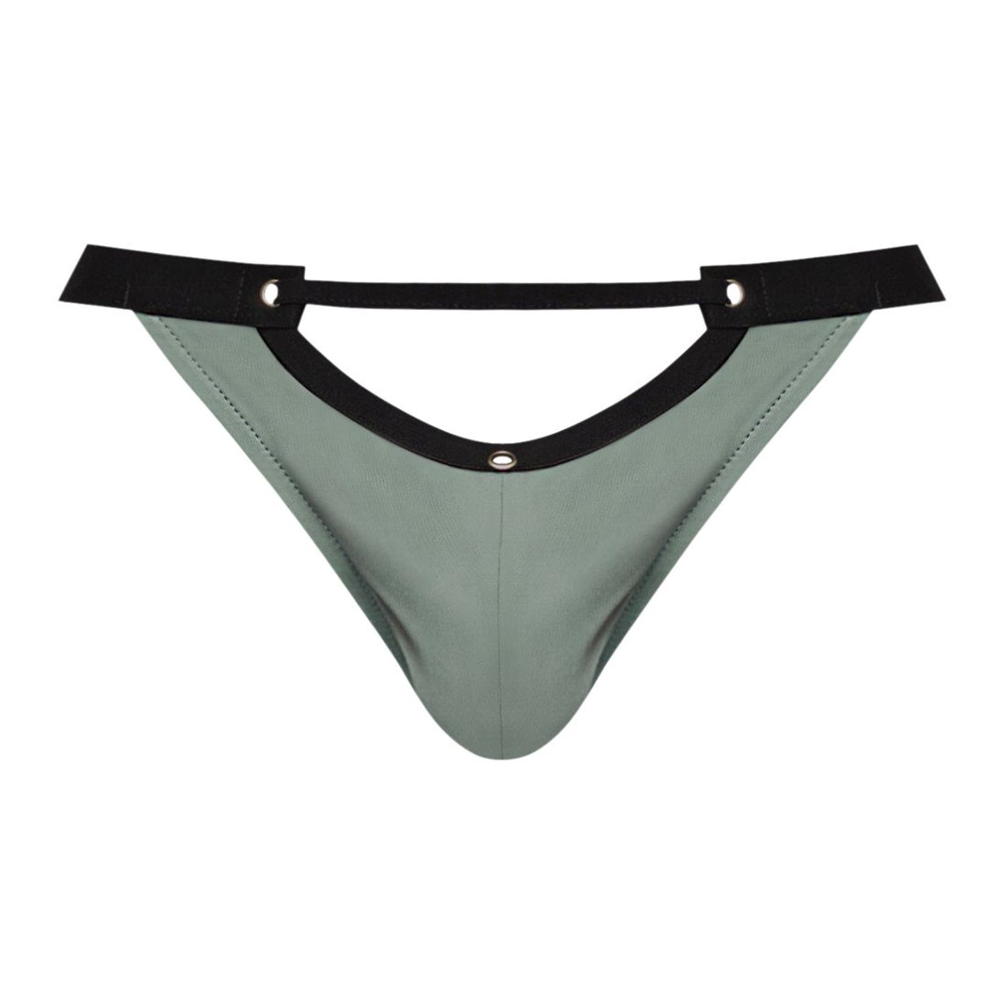 Magnificence Micro v-Thong - Small - Jade - Not Very Vanilla