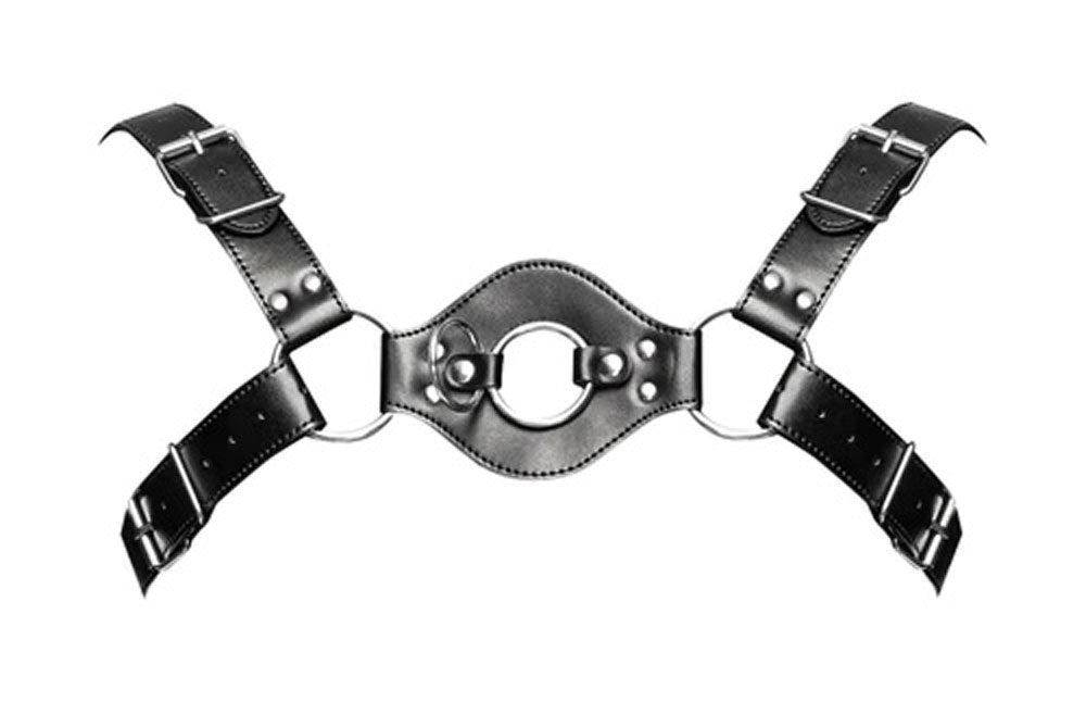 Libra Leather Harness - Black - Not Very Vanilla