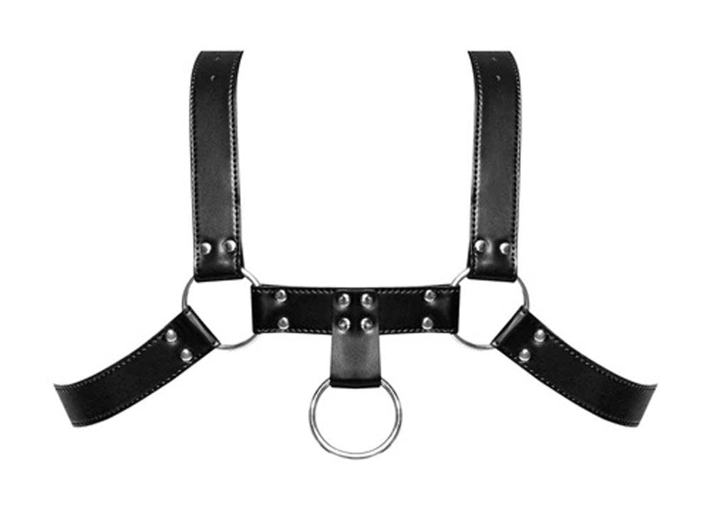 Libra Leather Harness - Black - Not Very Vanilla