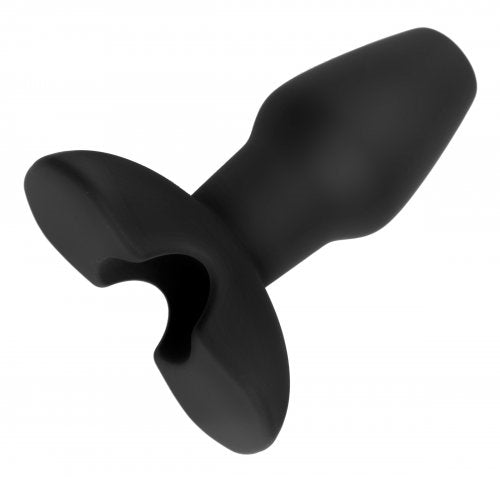 Masters Invasion Anal Plug Hollow Silicone - Small - Not Very Vanilla