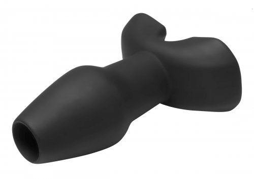 Masters Invasion Anal Plug Hollow Silicone - Small - Not Very Vanilla