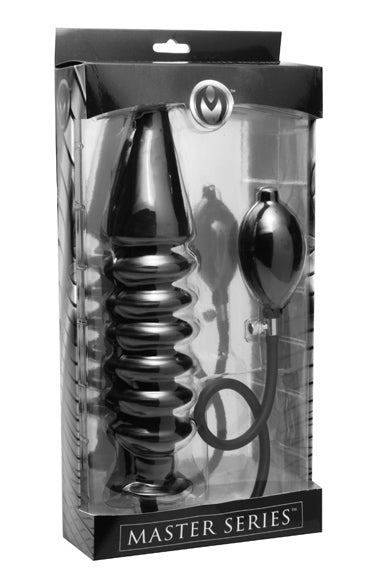 Accordion Inflatable XL Anal Plug - Not Very Vanilla